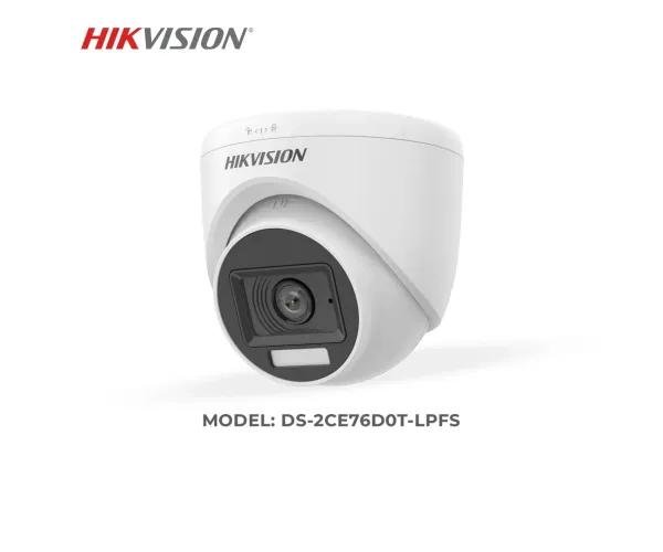 Hikvision DS-2CE76D0T-LPFS – Caméra Dôme 2 MP