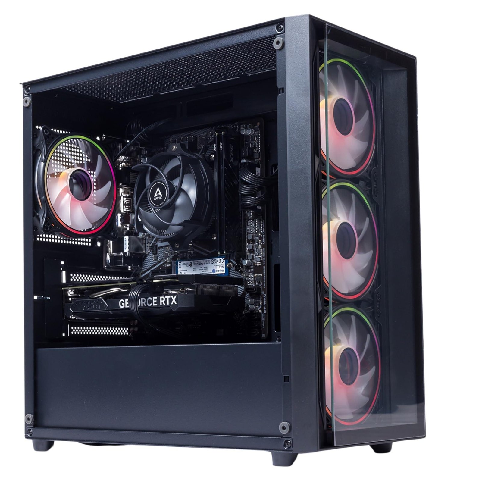 PC Gamer Ryzen 5 5600 – RTX 3060 12 Go – 16 Go RAM – SSD 512 Go