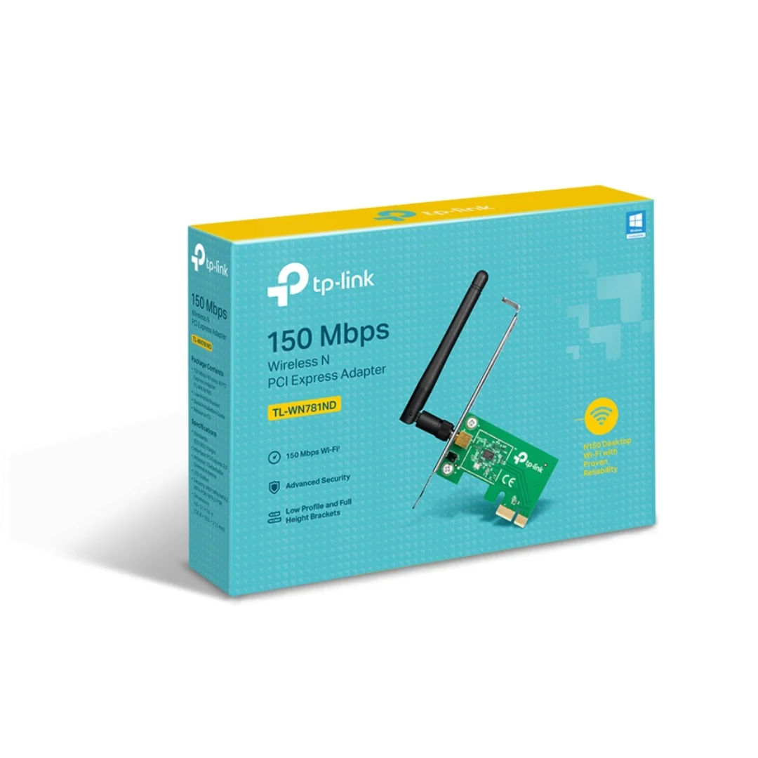 TP‑Link TL‑WN781ND – Carte Wi‑Fi PCI Express N150