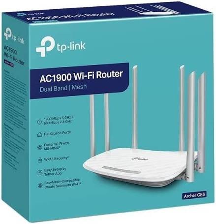 TP-Link Archer C86 AC1900 – Routeur Wi‑Fi Double Bande