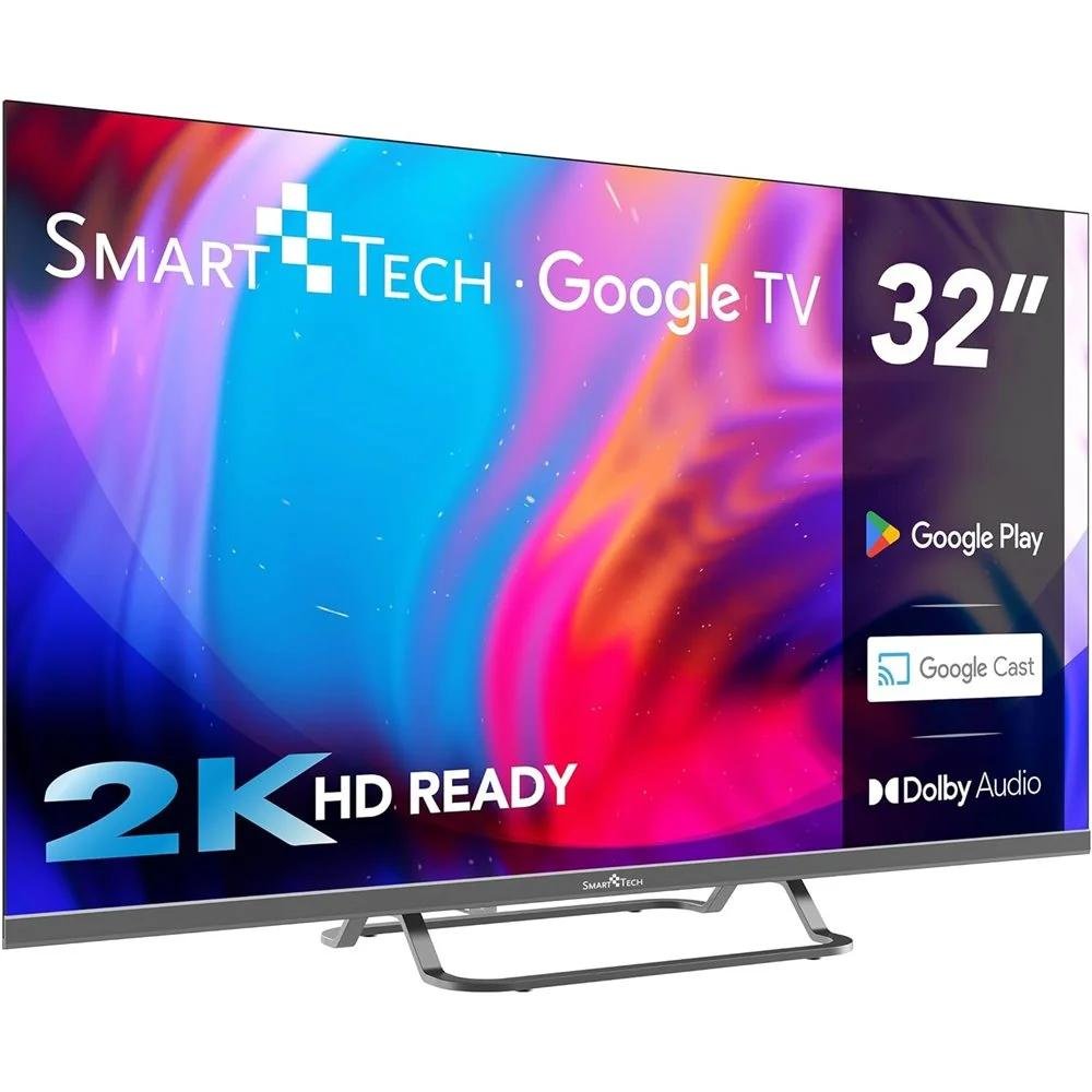 SMART TECHNOLOGY STT-3280K – Smart TV 32 Pouces Google TV