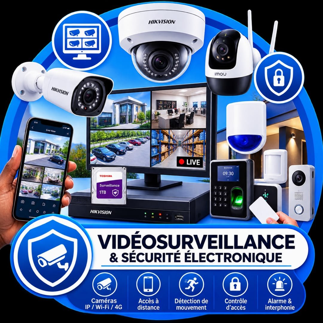 📹 Vidéosurveillance & Sécurité électronique