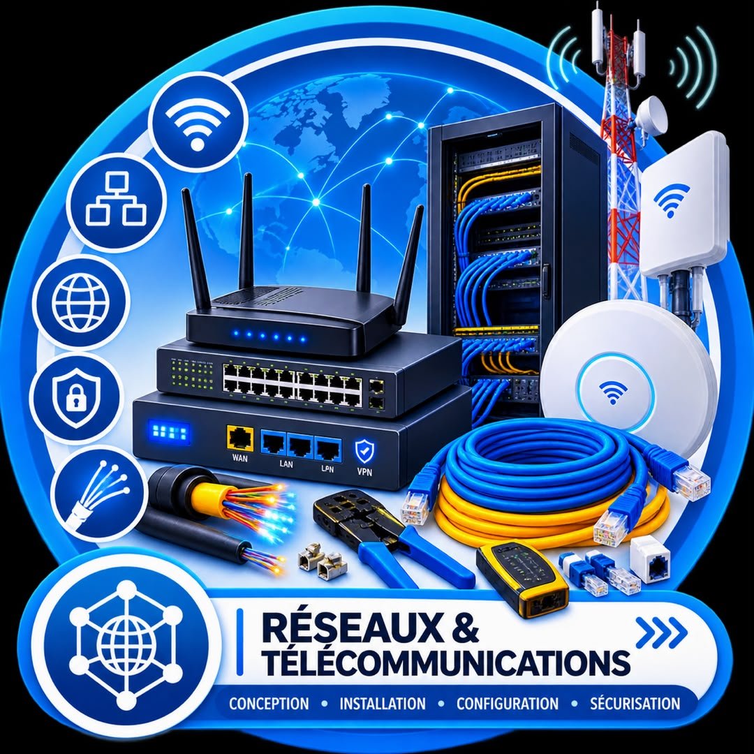🌐 Réseaux & Télécommunications